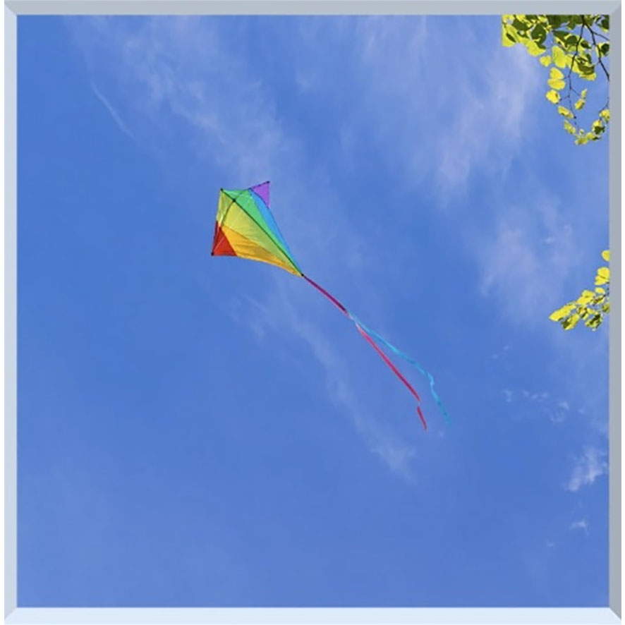 Skytak LED-belysning 60x60cm med himmelsmotiv - Bild 9