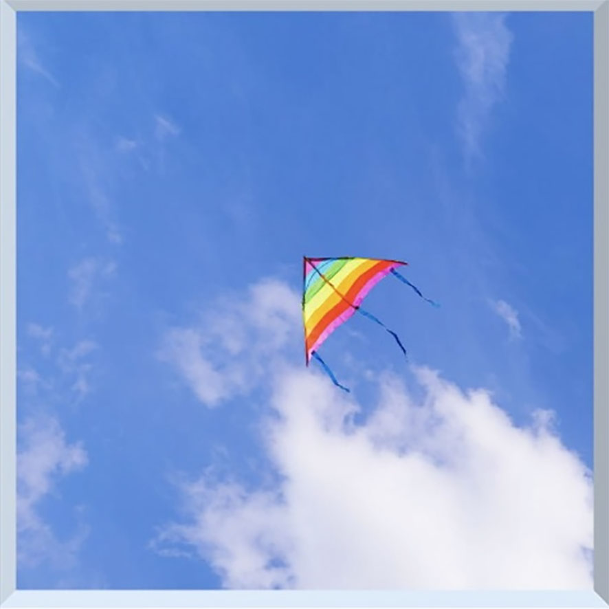 Skytak LED-belysning 60x60cm med himmelsmotiv - Bild 10