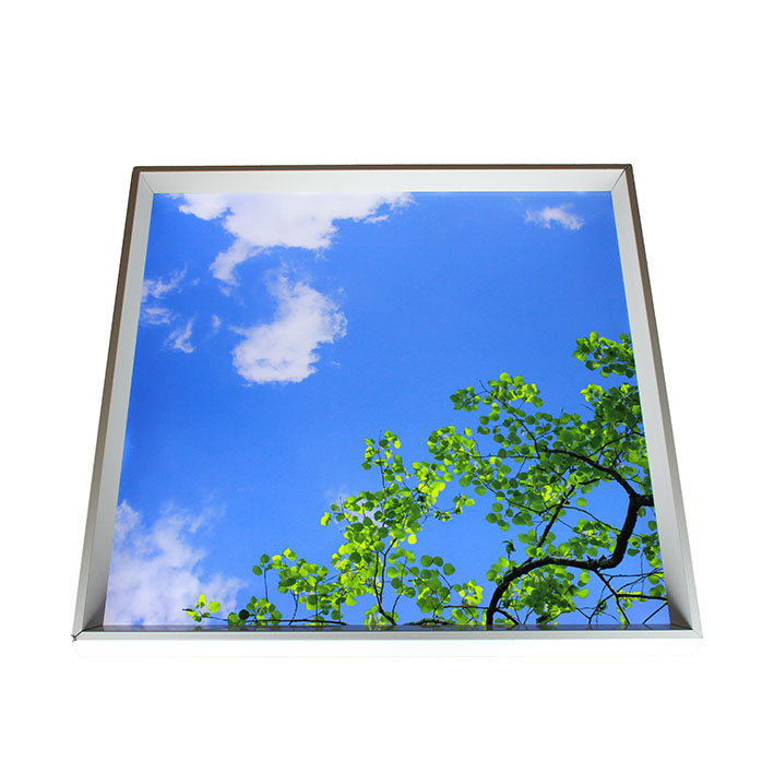 Skytak LED-belysning 60x60cm med himmelsmotiv - Bild 2